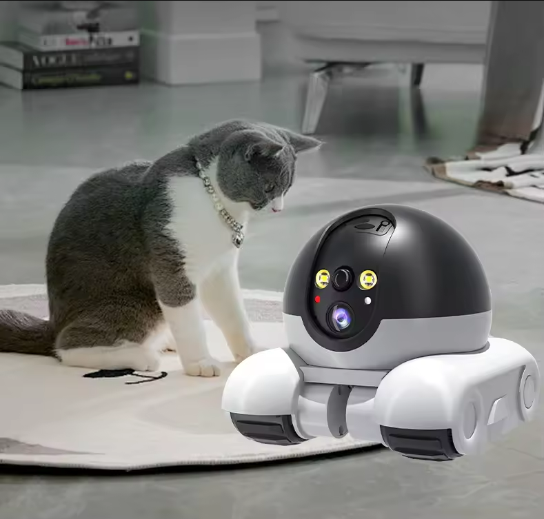 Smart Home Camera Ezviz - กล้องหุ่นยนต์ไร้สายแบบเลนส์คู่ 1080P HD PTZ IP พร้อมจอแสดงผลคู่