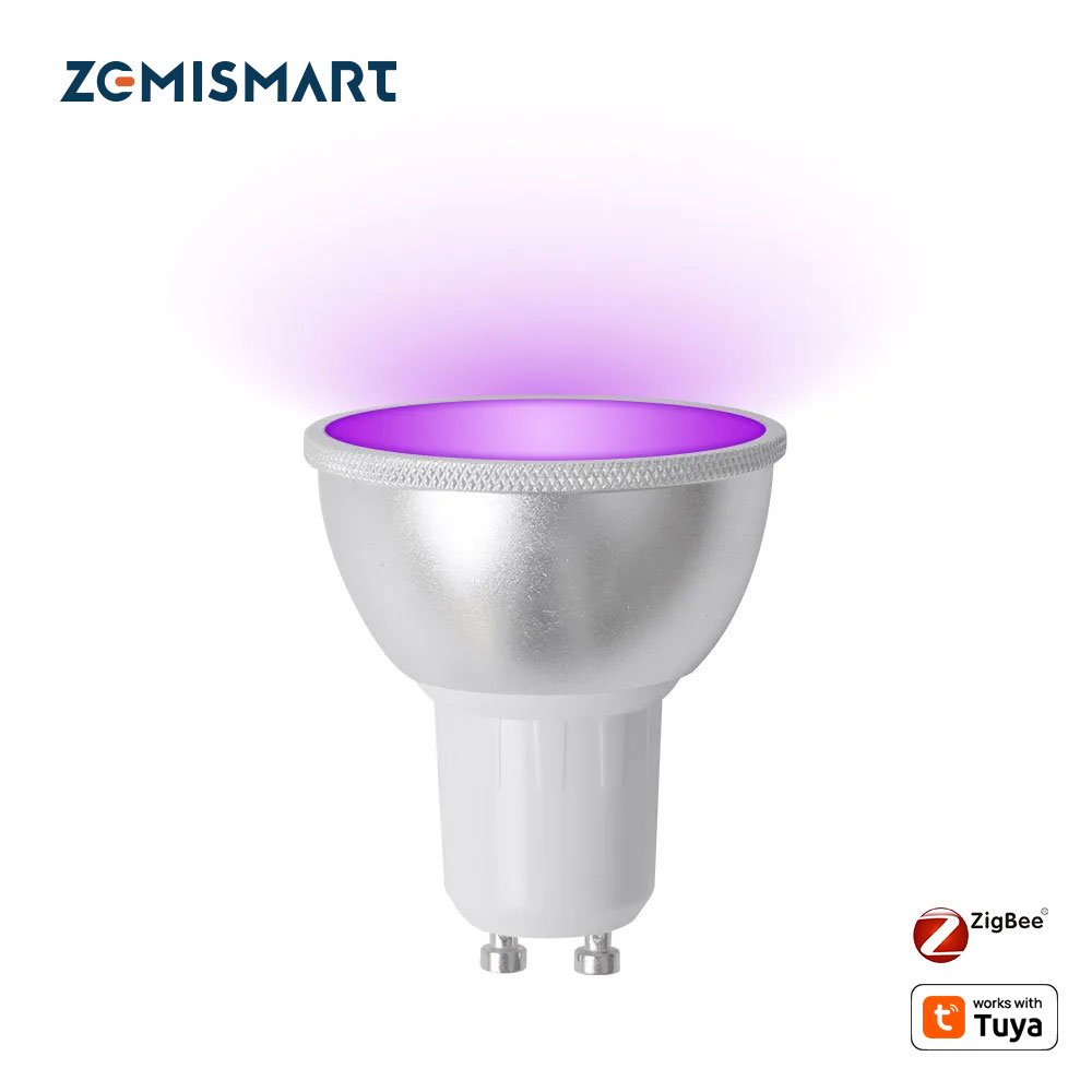 Smart Home Plus - Zemismart Zigbee GU10 สมาร์ทหลอดไฟ LED 5W