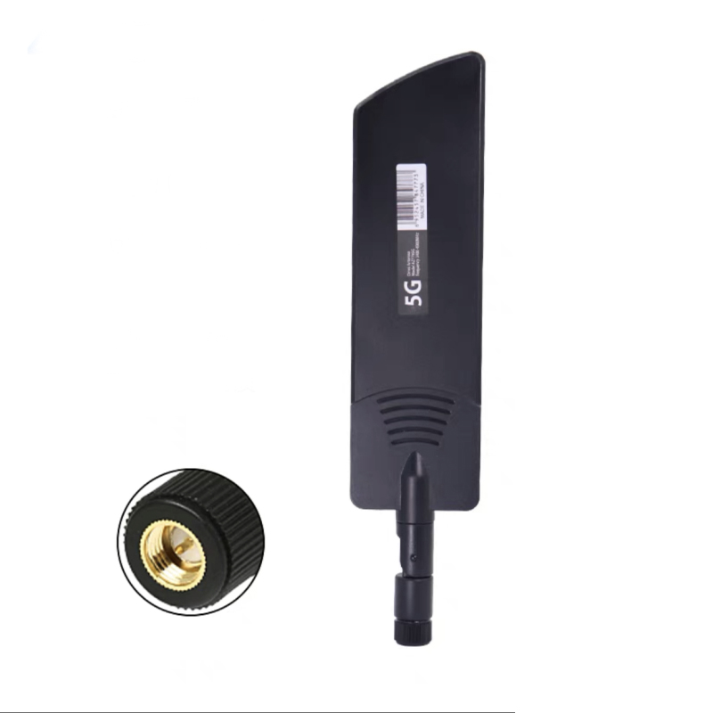 Smart Home Yellow - เสาอากาศยาง 5G กำลังขยายสูง 12dBi 600-6000MHz หัวต่อ