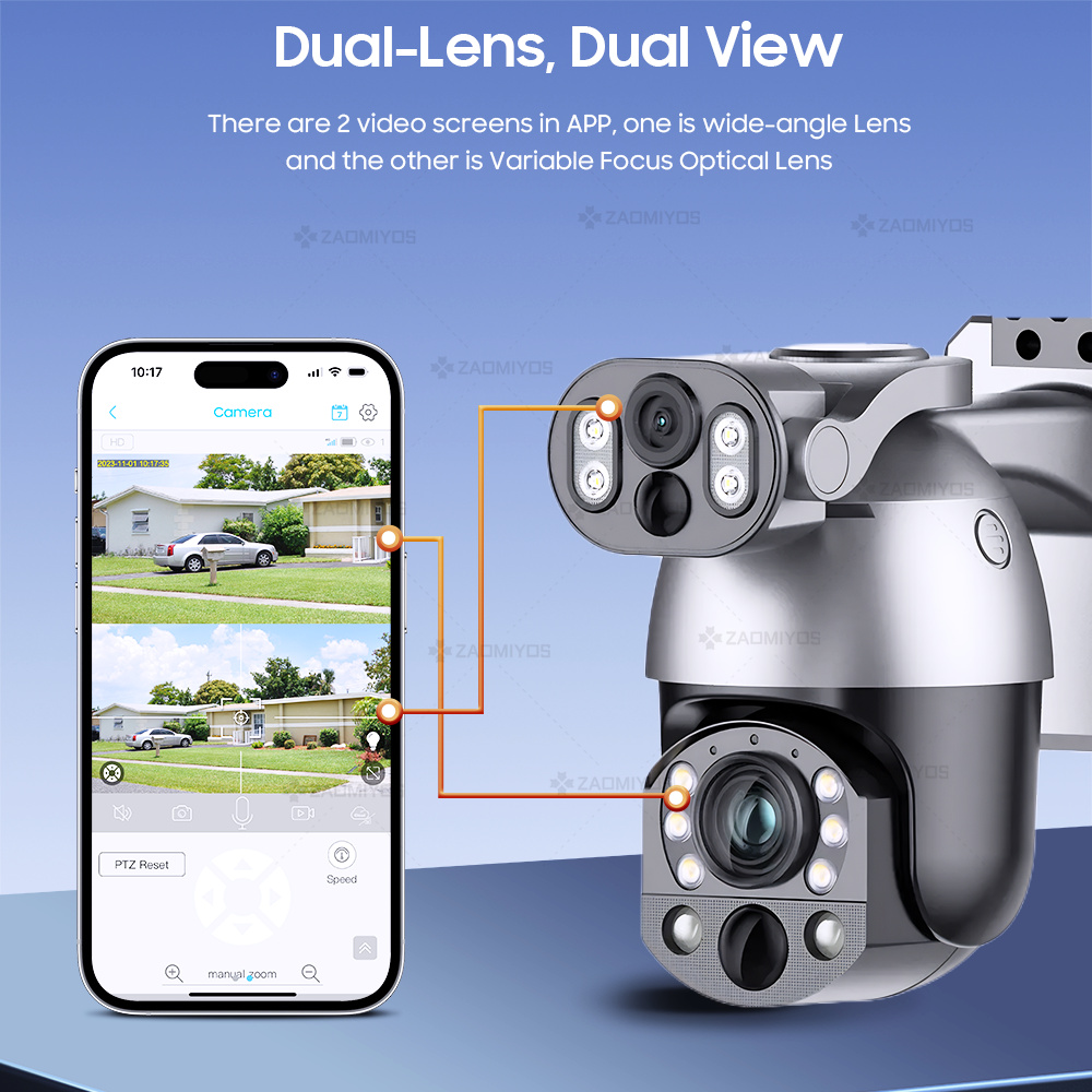 4K 50X ZOOM กล้องพลังงานแสงอาท - Smart Home Camera Ezviz บทวิจารณ์และราคา