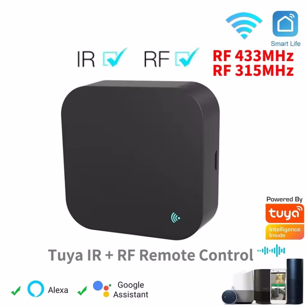 Tuya WiFi RF IR รีโมทคอนโทรล 4 - Universal Remote Smart Home บทวิจารณ์และราคา