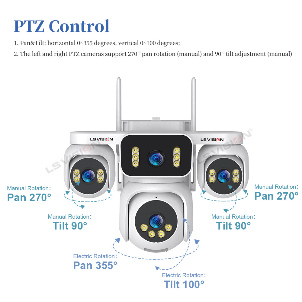 กล้องวงจรปิด LS VISION แบบ 4 จ - Smart Home Camera Ezviz บทวิจารณ์และราคา