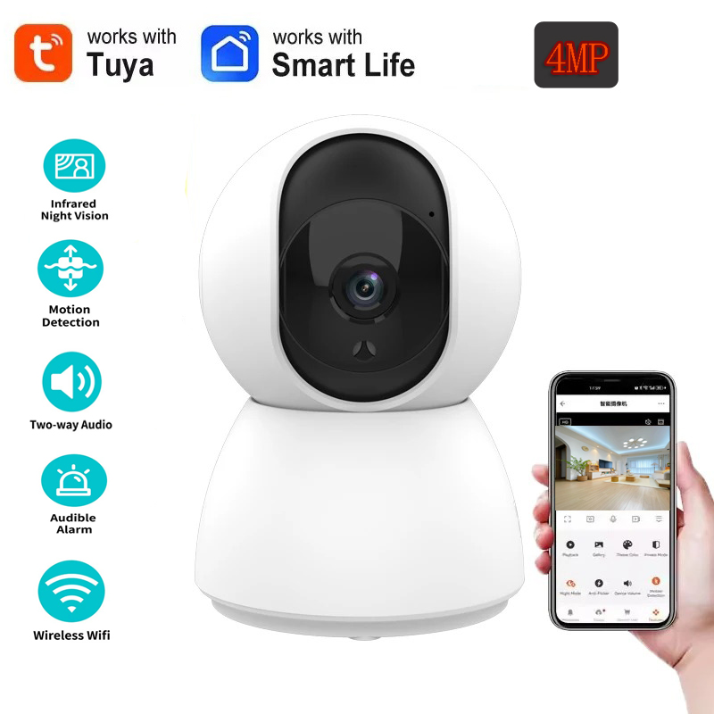 กล้องวงจรปิดไร้สาย Taya 4MP Wi - Smart Home Video บทวิจารณ์และราคา