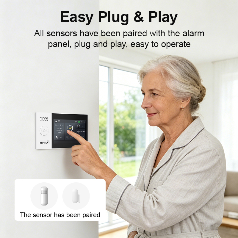 PGST 2G ชุดระบบเตือนภัยอินเตอร - Smart Home Wiser บทวิจารณ์และราคา