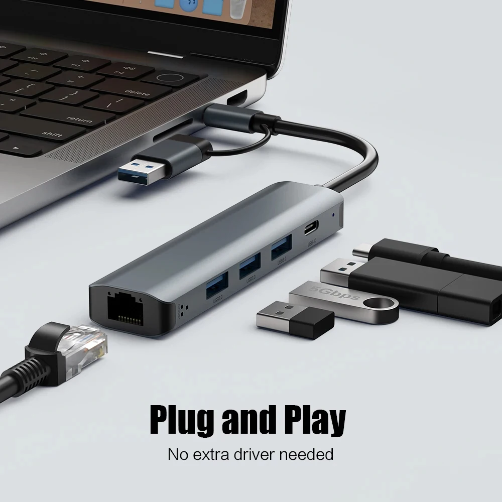 ฮับ USB-C แบบ 5-in-2 พร้อมพอร์ - Smart Home Hub 2 บทวิจารณ์และราคา